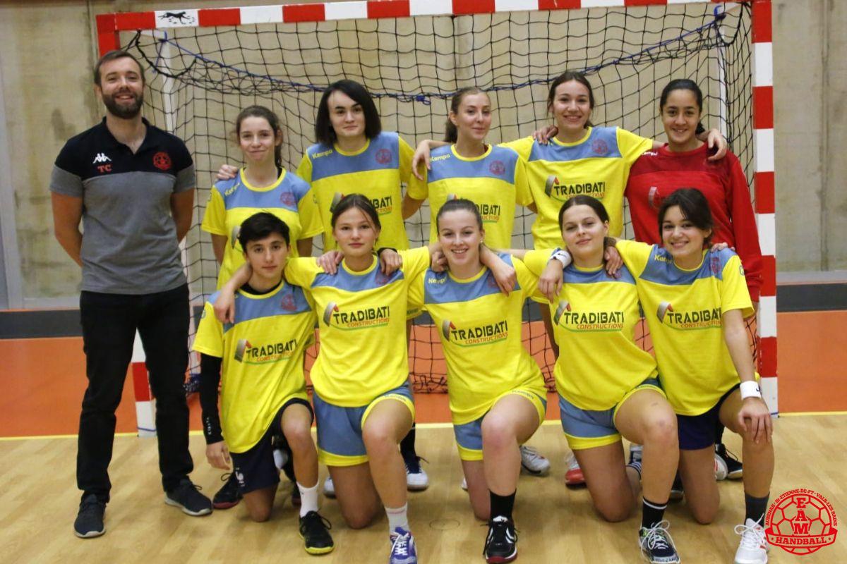 Equipe -18 Filles EAMHBCoachs :

Thomas CHENET

 

Entraînements :

Mardi : 19h00 - 20h30, Roqua 2

Vendredi : 20h30 - 22h00 Roqua 1

 

Classements et résultats

 
